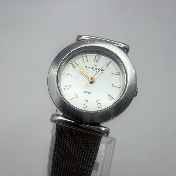 Skagen Denmark Slim Two- Tone Women's Watch - Watches - Picture 3 of 13